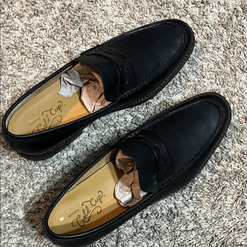 Sperry Men's Black Loafers